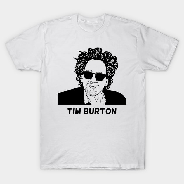 Tim Burton T-Shirt by 8mmattire